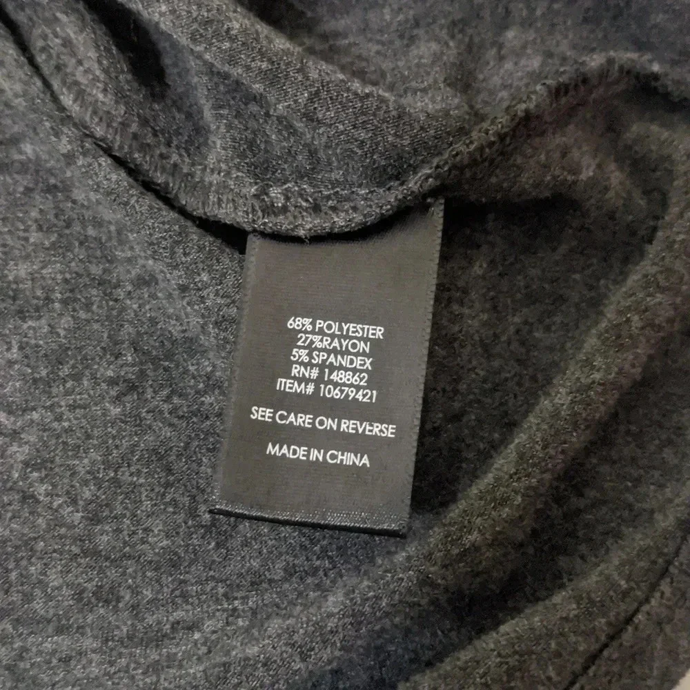 Torrid Midi Jersey Cold Shoulder Dress, Color CHARCOAL Size 0X